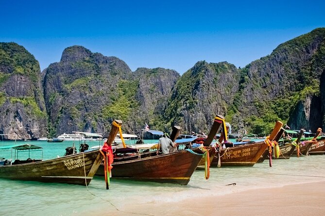 Phi Phi island Tour by Big Boat - Rassada Pier and the larger boat setup