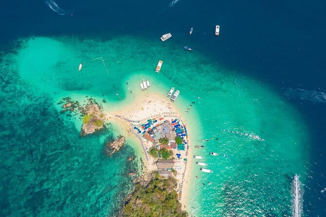 Phi Phi Islands and Khai Island by Premium Speed Catamaran - Khai Island gives you an early beach stop