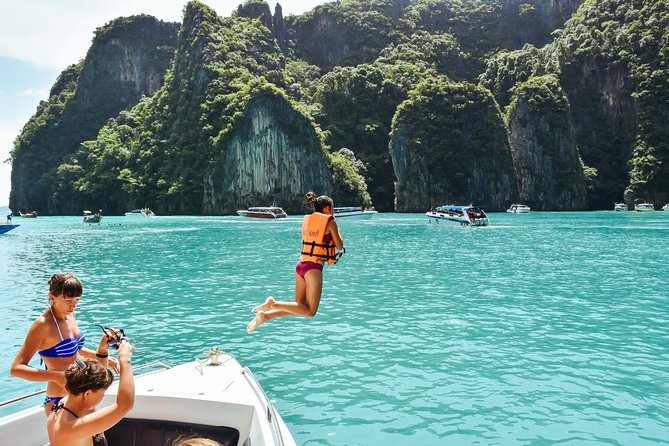 Phi Phi Islands Speedboat Day Trip from Phuket with Lunch - Pileh Lagoon and the optional long-tail boat