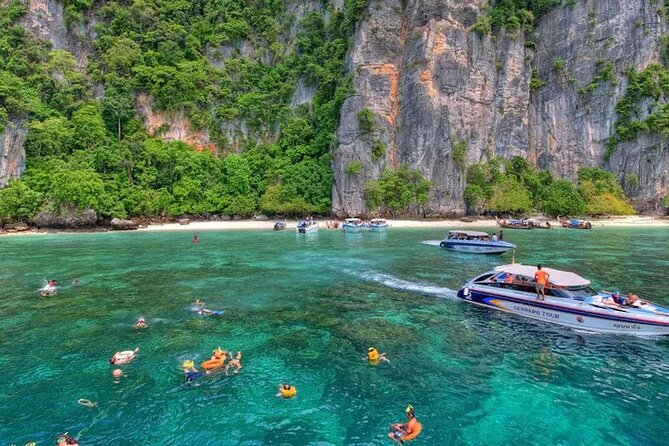 Phi Phi Khai Islands Excursion with Seaview & Lunch by speedboat - Phi Phi Don: lunch, Ton Sai Bay, and two hours of free time