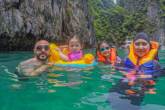 Phi Phi & Khai Islands Speedboat Tour from Phuket with Snorkeling - Snorkeling and beach time at Khai Island
