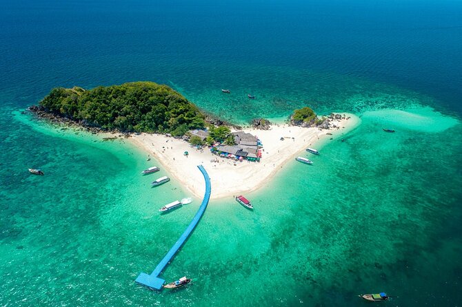 Phi Phi , Khai & Maya : Unforgettable Island Hopping by Speedboat - Pileh Lagoon offers the best water break