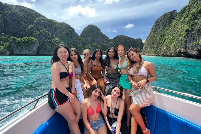 Phi Phi, Maya Bay, Khai Island & Seaview Lunch PREMIUM TRIP - Pileh Lagoon and the limestone cliffs