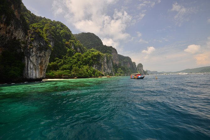 Phi Phi, Maya Bay, & Khai Islands Premium Trip from Phuket - Monkey Beach is scenic, but keep your distance