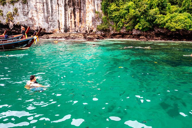 Phi Phi Snorkeling Early Day Trip, Speedboat - Phuket Sail Tours - Bamboo Island closes the day with sand and water