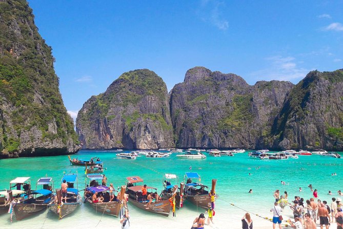 Phi Phi Sunrise Premium Tour - Maya Bay, Pileh Lagoon, and Viking Cave