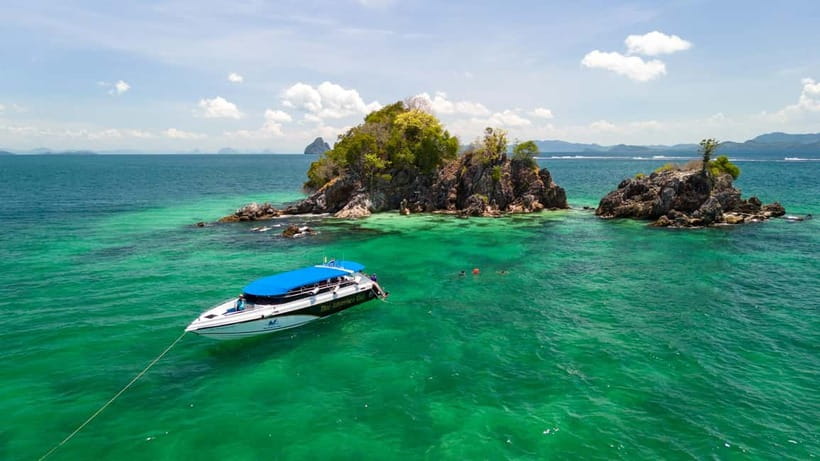 Phuket: 3 Khai Islands Tour- Snorkel & Relax (Half/Full Day) - Khai Nok: easy snorkeling and the busiest beach