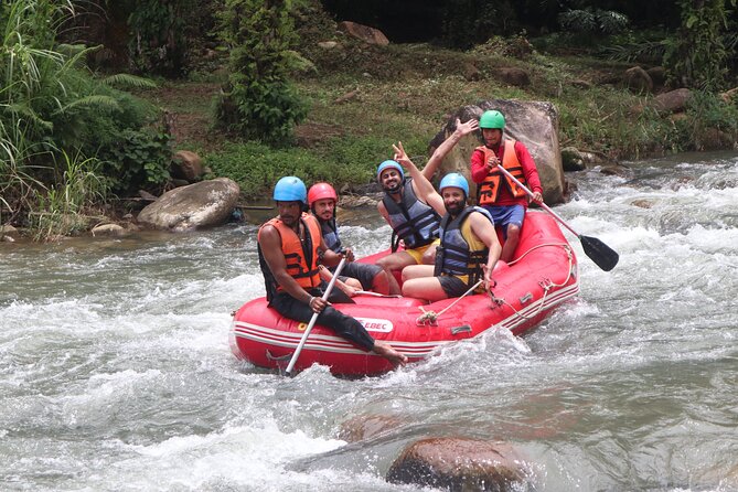 Phuket Adventure with White Water Rafting, Monkey cave and Zip Line+Optional ATV - Who will enjoy this day most