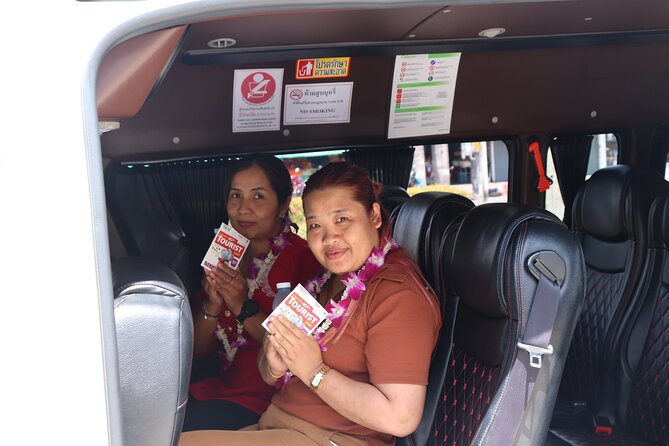 Phuket Airport–Hotel Private Transfer + Free SIM - The Toyota Commuter ride and the time on the road