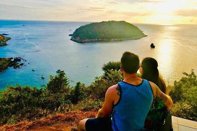 Phuket Amazing Sunset Tour : The Best Sunset, Beach & Local Food Experience - Windmill Viewpoint gives the evening its best view