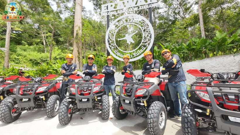 Phuket: ATV Quad Mountain Adventure with Panoramic Sea View - Forest tracks, dirt paths, and village life