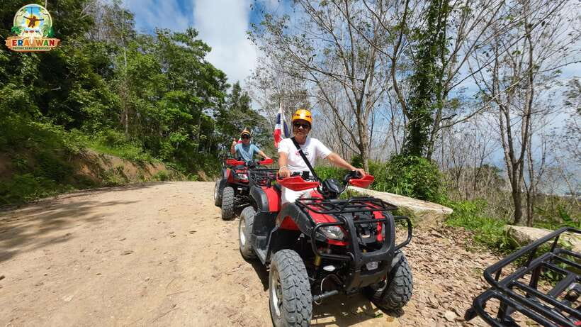 Phuket: ATV Quad Mountain Adventure with Panoramic Sea View - What the rubber plantation adds