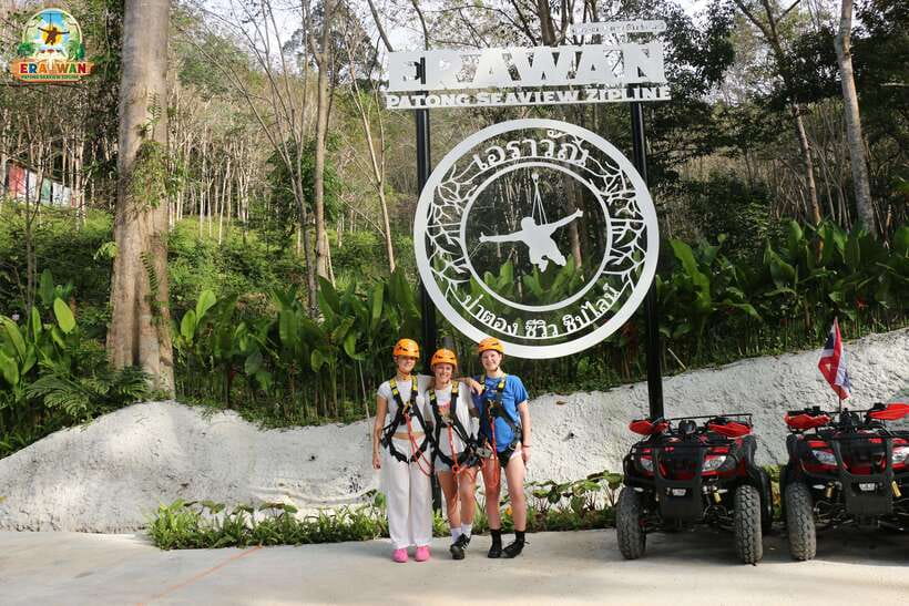 Phuket: ATV Quad Mountain Adventure with Panoramic Sea View - The hilltop sea viewpoint
