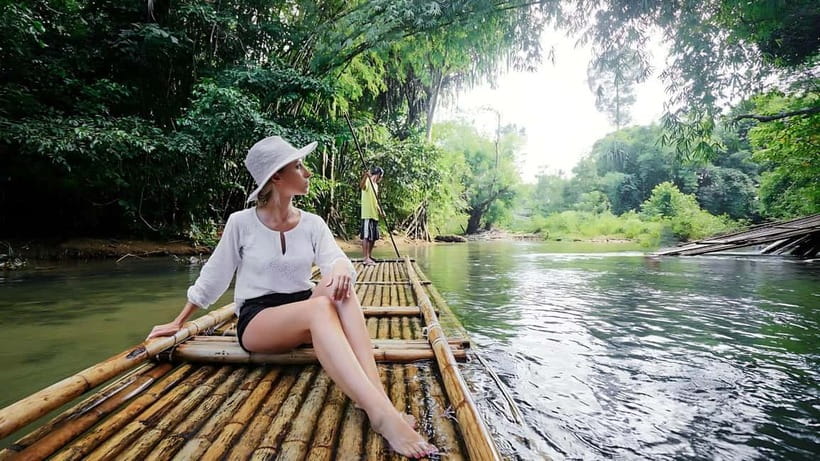 Phuket: Bamboo Rafting & ATV Ride (Optional) - Lunch at Songpreak keeps the schedule moving