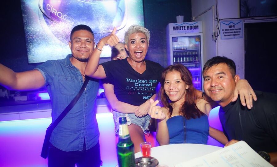 Phuket: Bar Crawl Tour - Finishing at a Patong club