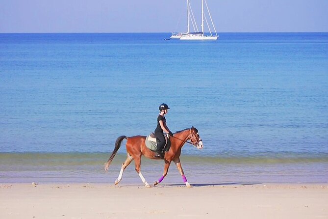 Phuket Beach and Horse Rides 1 Hour Experience - Crossing onto Kamala Beach