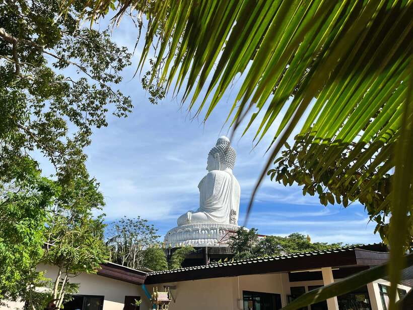 Phuket: Big Buddha View Wat Chalong, Old Town Guided Tour - Big Buddha Viewpoint and the monkeys in the trees