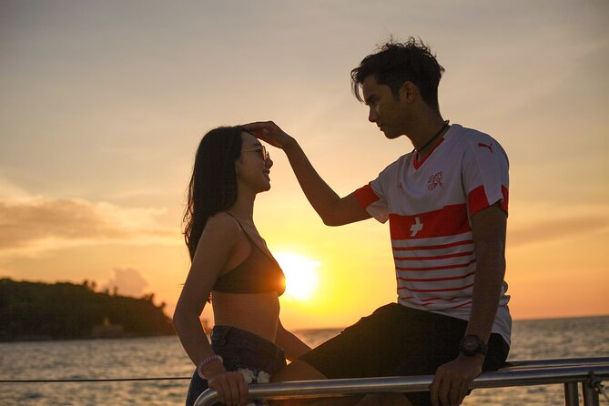 Phuket Catamaran Snorkel & Sunset: Coral & Racha - Snorkeling in the bays