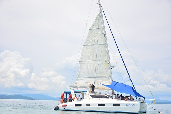 Phuket Catamaran Snorkel & Sunset: Coral & Racha - Promthep Cape and line fishing at sunset