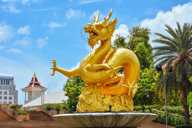 Phuket City Tour - Khao Rang Hill shows Phuket from the city side
