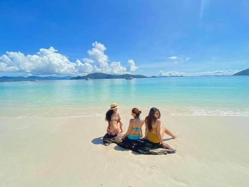 Phuket: Coral Yacht Boat Tour to Coral Island with Sunset - Maiton Island and the chance of dolphins