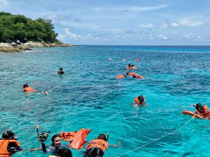 Phuket: Day Trip to Coral and Racha Island by Speedboat - The 45-minute run to Racha Island