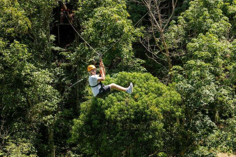Phuket: Erawan Zipline Adventure with Ocean Views in Patong - Sky bridges, abseils, and unusual platforms