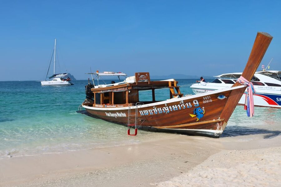 Phuket: Explore the Trio Khai Island Snorkelling Adventure - Khai Nok: lunch, sand, and the longest island pause