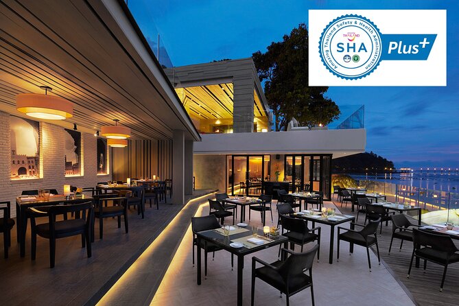 Phuket: Fine Italian Dining Experience with a View at La Gritta - Arriving at La Gritta above Patong Bay