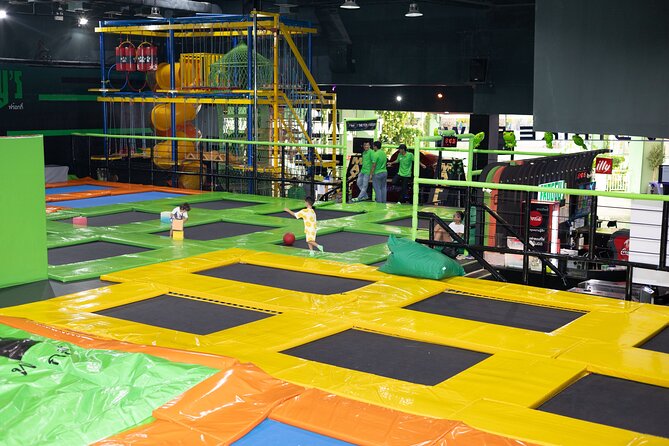 Phuket Full Day Froggy Fun Park Pass - The rope track adds height and a little nerve