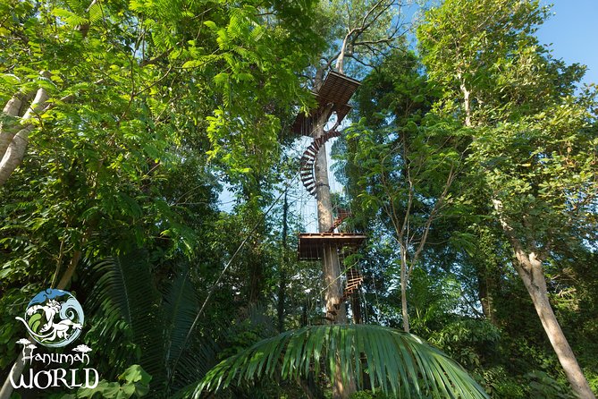 Phuket Hanuman World Combine Zipline Adventure Tickets - Thirty platforms, short flights, and forest views