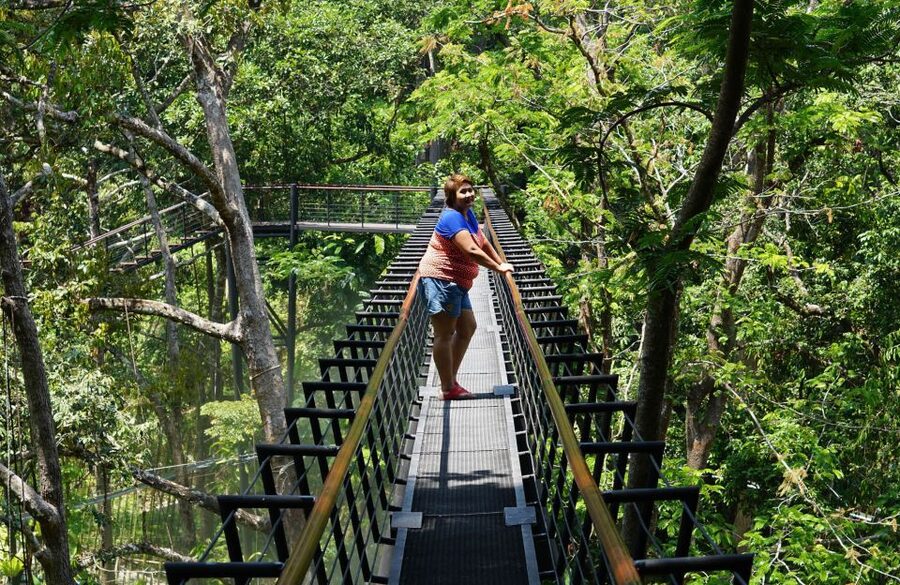 Phuket: Hanuman World Zip Line Adventure - Entering Hanuman World’s forest course