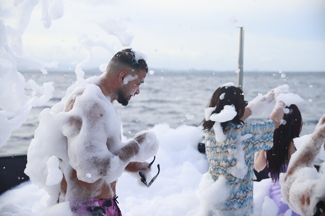 Phuket: Islands Hopping Catamaran Tour with Foam Party - A full Phuket day built around two islands