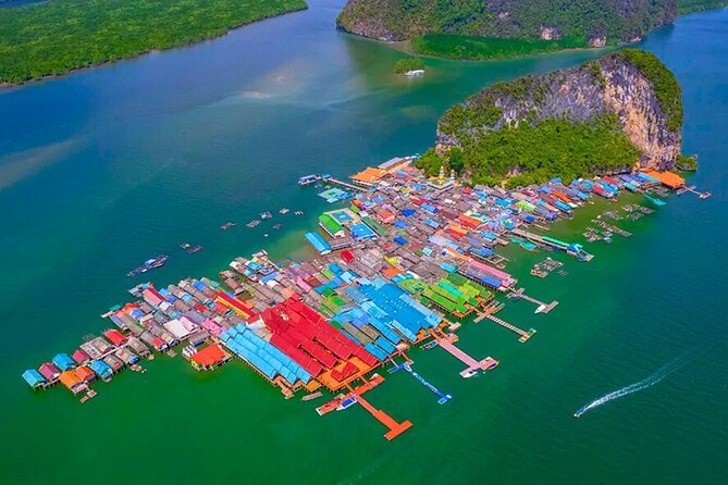 Phuket: James Bonds, Naka Islands with Lunch and Sea Cave Canoe - Panyee Island, lunch, and a living village