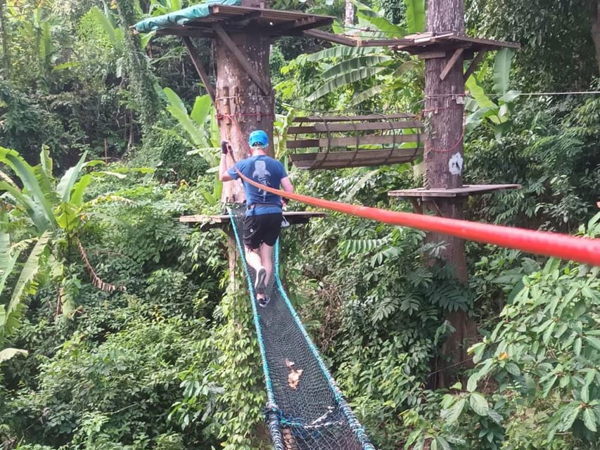 Phuket: Jungle Xtrem Adventures and Zipline Park - Choosing between 35, 45, and 65 platforms