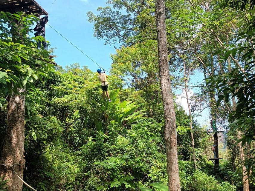 Phuket: Jungle Xtrem Adventures and Zipline Park - What the $60 price really covers