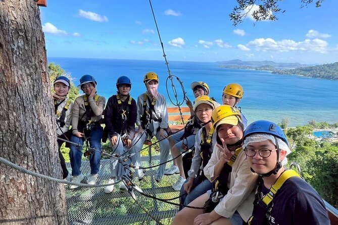 Phuket Kamala SkyRush Zipline and ATV Adventure - Taking the ATV toward the viewpoint