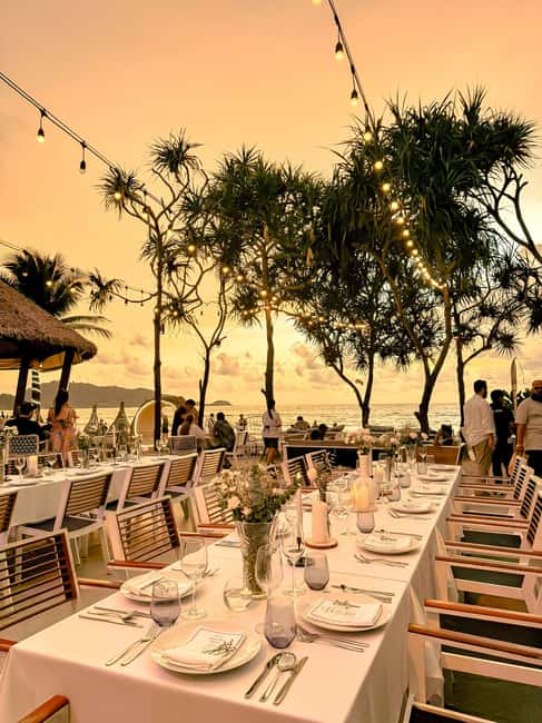 Phuket: Kudo Beach Club Entry with Set Menu - Choosing between Thai, Italian, and international food