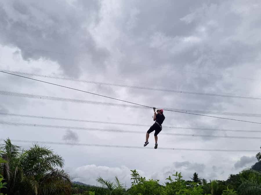 Phuket: Monkey Cave, Water Rafting, Zipline with ATV Option - Lunch and the forest mini-trek