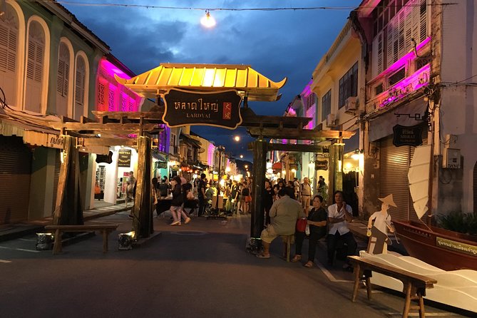 Phuket Night Food Walking tour - Old Phuket Town before the first bite