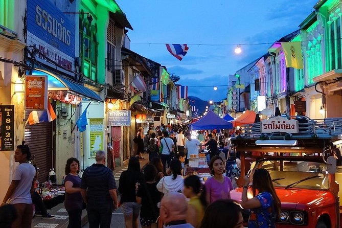 Phuket Night Street Food Walking Tour - A Chinese shrine and Phuket’s layered past