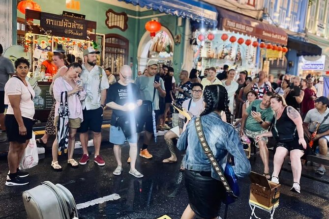 Phuket Nightlife Tour, Free Entry Bar and Club Crawl - Bangla Night Market and the street-food pause