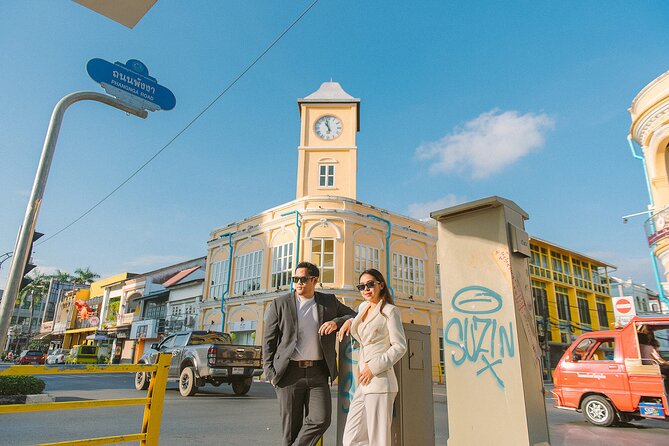 Phuket Old Town street photoshoot - What happens during the 90-minute Soi Romanee session