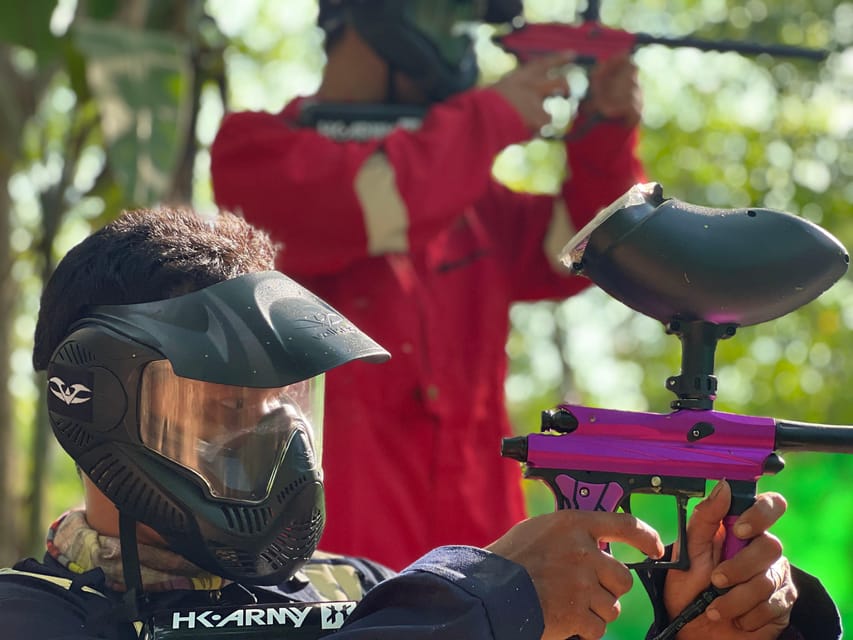 Phuket: Paintball, ATV & Zipline Adventure Combined Package - Ziplining above the trees