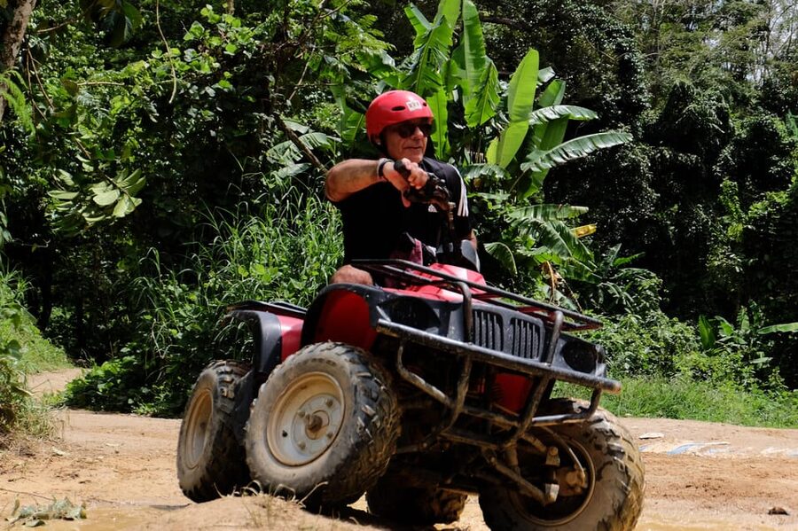 Phuket: Paintball, ATV & Zipline Adventure Combined Package - Pickup times and the shape of your day