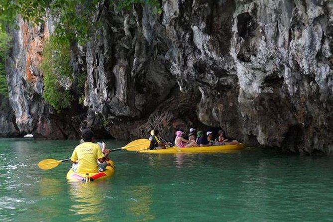 Phuket-Phang Nga Bay:James Bond-Canoeing Koh Hong By Big Boat LNH - The missing fishing village stop