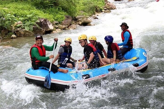Phuket-Phang Nga: White Water Rafting 7 km.-Zipline-ATV-Lunch - The Buddha Temple Cave stop