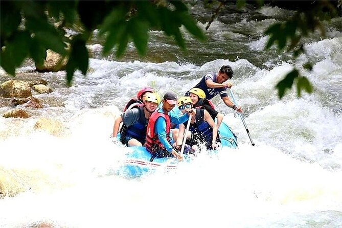 Phuket-Phang Nga: White Water Rafting 7 km.-Zipline-ATV-Lunch - The early pickup from Phuket