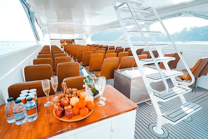 Phuket: Phi Phi, Bamboo & Maiton Speed Catamaran Tour - Maiton Island is the most active stop