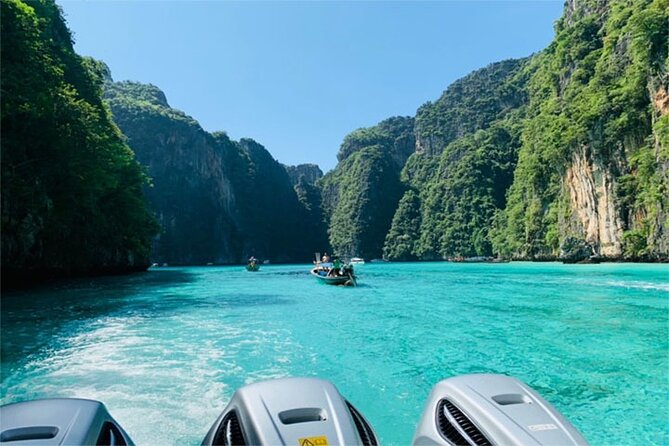 PHUKET-Phi Phi Island-Khai Island-Lunch by Sea Angel Speed Boat - Maya Bay and Phi Phi Leh: famous scenery with a busy schedule